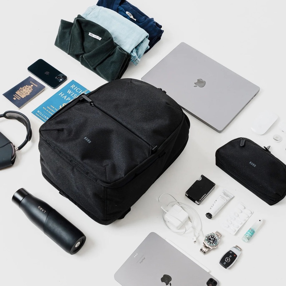 Kuro Travel/EDC Backpack + Sling (2-in-1)